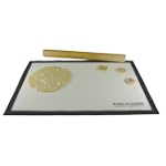 World Cuisine Nonstick 25.37-by-17-1/2-Inch Pastry Mat