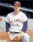 Signed Chance, Dean (Los Angeles Angels) 8x10 Photo