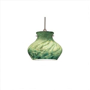 Moss Mini Pendant with Dark Bronze Adapter Track Type: Juno Series