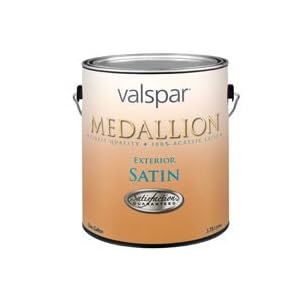 Valspar 27-4105 Medallion Exterior Stain House and Trim Latex Paint 1 Gal -...