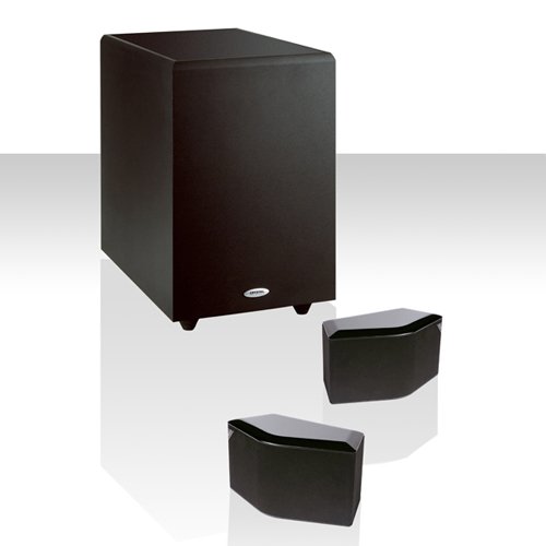 Crystal Acoustics BPS-2.1-10BL Compact Bipolar Stereo system with THX Select Certified Subwoofer