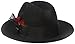 Scala Mens Felt Fedora Hat