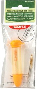 Clover Tapestry Needle Set Chibi, Bent Tip