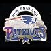 Search : New England Patriots Glossy Team Pin (Set of 2)