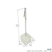 Memo Clip & Note Holder - Acrylic - Clear - LH25C - Pack of 10