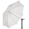 Delamax Durchlichtschirm 101cm - wei� - f�r besonders diffuses Licht