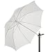Delamax Durchlichtschirm 101cm - wei� - f�r besonders diffuses Licht