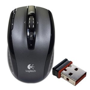 Logitech VX Nano Cordless Laser Mouse for Notebooks (Black)