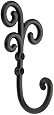 Franklin Brass 133072 Curlique Hook, Flat Black