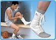 Lace-Up Ankle Support - White - Large(10"x12") Lace-Up Ankle Support - White - Large(10"x12")