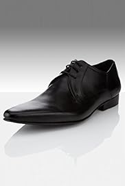 Limited Collection Leather Pointed Toe Lace Up Gibson Shoes
