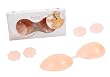 Bundle Monster 3in1 Cup Push Up Enhancer Invisible Self Adhesive Silicone Strapless Backless Breast Bra Pad + Nipple Pasties from Bundle Monster
