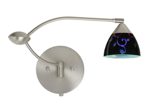 Besa Lighting 1WU Divi Swing Arm Wall Lamp