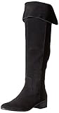 Steve Madden Women's Tyga Winter Boot, Black Suede, 8 M US