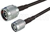 RP-TNC Plug to N-Male, Pigtail 10 ft 195-Series