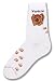 For Bare Feet Yorkshire Terrier (Yorkie) Dog Socks (1 Pair) - Paw Print (Adult Size)