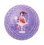 31WdtlexJeL. SL160  PURPLE METALLIC GOLF BALL GOLFAHOLIC (set of 3)  BLING BALLS by Navika