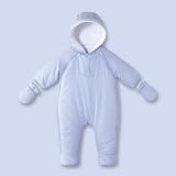 Jacadi Blue Gingham Snowsuit - 6 Months