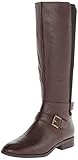 Nine West Women's Bridge Riding Boot,Dark Brown/Black,9.5 M US