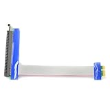 RIF6 PCI Express PCI-E 1x to 16X Riser cable adapter Extender Extension Cable