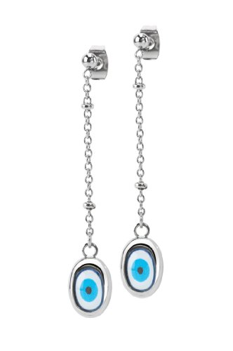 Miss Sixty Damen-Ohrringe Edestahl Blue Eyes SMKZ06 Preisvergleich