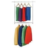 Extra Closet Rod - Closet Doubler (Chrome) (34" H x 30" W)
