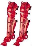 Wilson Women's Hinge FX Leg Guards (Red/Silver 16)