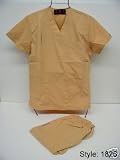 PEACH MEDICAL NURSE SCRUB SET UNIFORM #1826 MEDIUM