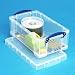 Really Useful Box 5 Litre Box.Clear Transparent 200x125x355 mm PP Polypropylen