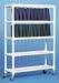 Chart Racks | Medical Chart Racks - Innovative Medical Notebook Chart Rack Pvc Chart Storage System 65 X 48 X 15" Hold 40 Binders