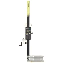 Mitutoyo 570-227 LCD Absolute Digimatic Height Gauge, SPC Output, 0-200mm Range, 0.01mm Resolution, +/-0.03mm Accuracy, 1.4kg Mass