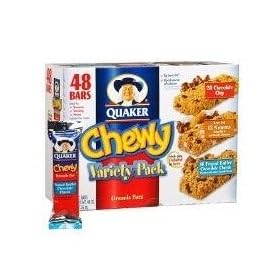 Chewy Granola-Quaker Chewy Granola Variety Pack, 48ct.