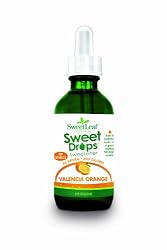 SweetLeaf Liquid Stevia, Valencia Orange, 2-Ounce Bottles (Pack of 2)