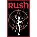 Rush Man W/ Star Rock Roll Music Band Embroidered Iron On Patch