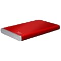 TrekStor 82170 DataStation Pocket Xpress 1TB externe Festplatte (6,4 cm (2,5 Zoll), 7200rpm, 8MB Cache, USB 2.0) kirche rot