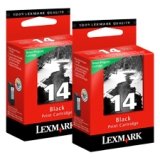 No 14 Black Twin Pack Return Program Print Cartridges