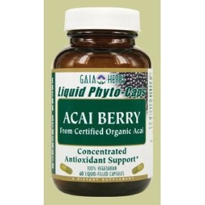 Gaia Herbs Acai Berry 60 capsules
