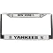 New York Yankees Chrome License Plate Holder