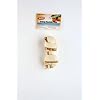 Healthy Real Orange Fruit 4.5" Rawhide Dog Bone 1pk.