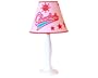 CHEERLEADER table LAMP girls pink BEDROOM decor