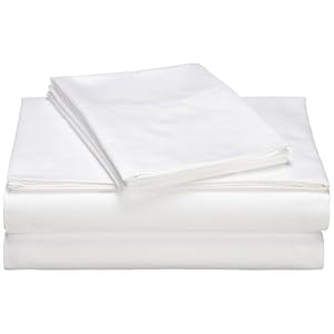 Pinzon Hemstitch 400-Thread-Count 100 Percent Egyptian Cotton Sheet Set