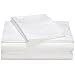 Pinzon Hemstitch 400-Thread-Count Egyptian Cotton Sateen California King Sheet Set, White