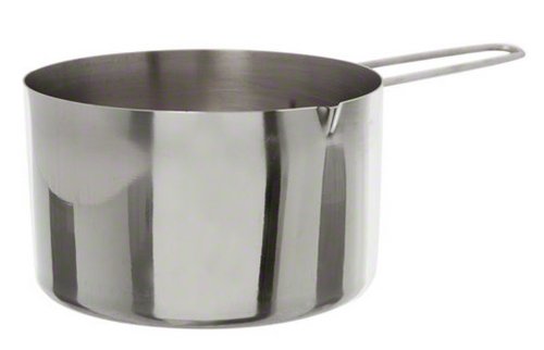 American Metalcraft MCW200 2-Cup Stainless Steel Measuring Cup with Wire Loop Handle