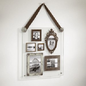 Umbra Finette 14x14-inch Glass Multi-frame, Clear