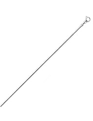 Sterling Silver 24 Inch Snake 040 Chain (1.5mm)
