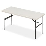 Iceberg : Indestruc-Tables Too 1200 Series Table, Rectangular, 60w x 24d x 29h, Platinum -:- Sold as 2 Packs of - 1 - / - Total of 2 Each
