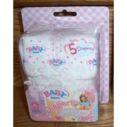 Baby Born Diapers 5 Per Pack by Baby Born