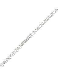 Sterling Silver 4mm Rolo Chain - 16 Inch