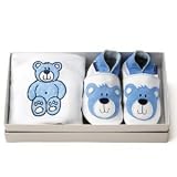 Babygro & Shoes - Blue Teddy Gift Set (6-12 months)