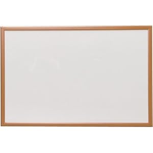 【クリックで詳細表示】無地壁掛けウッドホワイトボード NWM-69